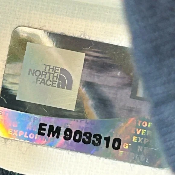 The North Face Blue Long Sleeve Floral Tee Size M - Picture 6 of 8